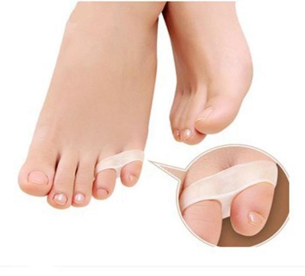 

1pair littletoe pinkie thumb for daily use hallux valgus silicone gel toe bunion guard foot care little toe toe separator4293375