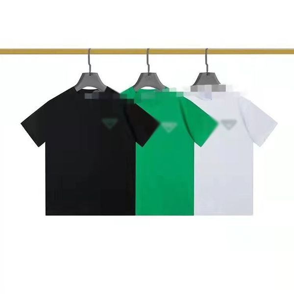 

prda designer t shirt summer oversized tshirt designer men clothing magliette luxury tee short sleeve man clothing mens graphic tees gym s23, White;black
