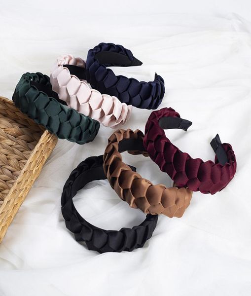 

fashion women hairband cross knot braid headband summer headwear wide side turban hair accessories8148397, Silver