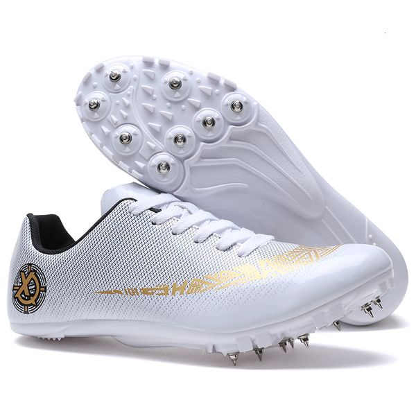 

safety shoes professional men's and women's shoes runway and field shoes running shoes long jump sports shoes competition large si, Black;brown