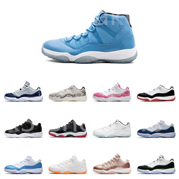 

jumpman 11 11s basketball shoes cement cool grey cherry yellow snakeskin dmp gamma royal blue 72-10 concord bred 25th anniversary mens women