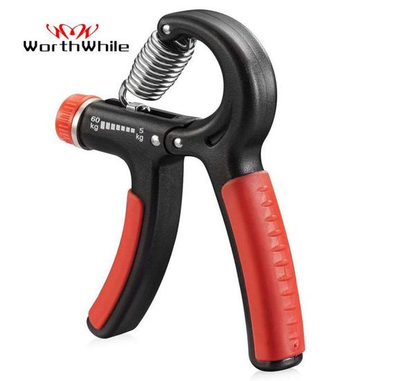 

560kg gym fitness hand grip men adjustable finger heavy exerciser strength for muscle recovery hand gripper trainer7861784