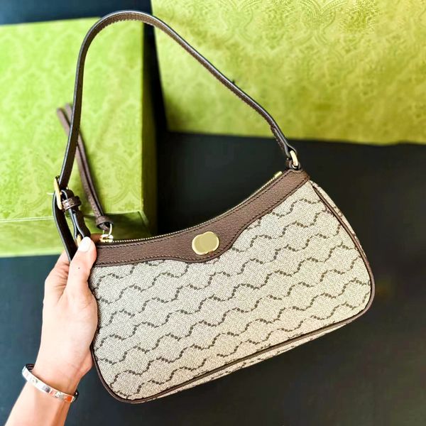 

mens handle chain canvas ophidi underarm totes bag luxurys vintage cross body evening shoulder half moon bags womens designer city pochette