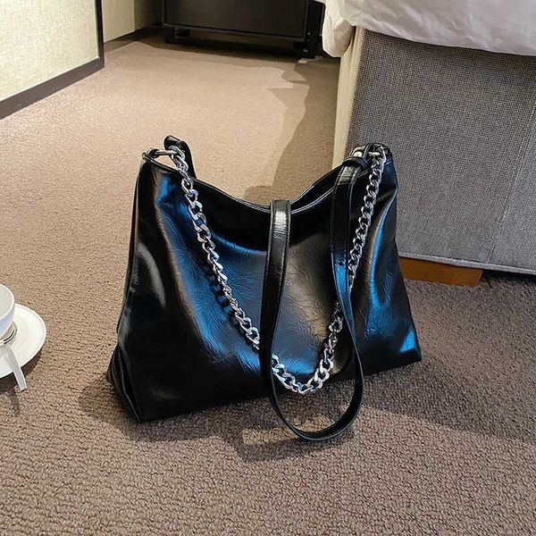 

simple and large capacity water bucket bag new leisure fashion commuter tote bag small underarm bag