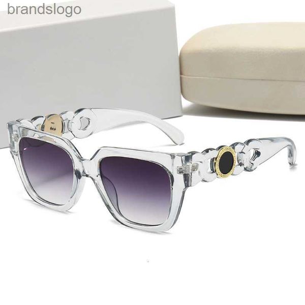 

luxury sunglasses for man woman designer goggle beach sun glasses retro small frame luxury design uv400 with box 8695, White;black