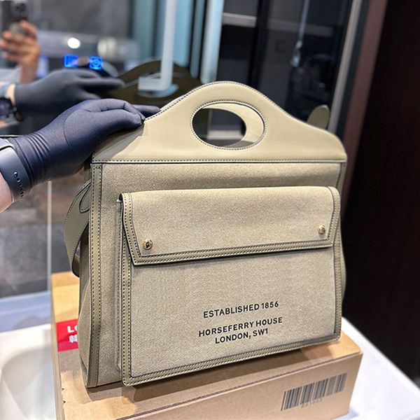 

canvas handbags purse tote shopping bag messenger bag fashion letters genuine leather wide strap large capacity pockets women shoulder bags