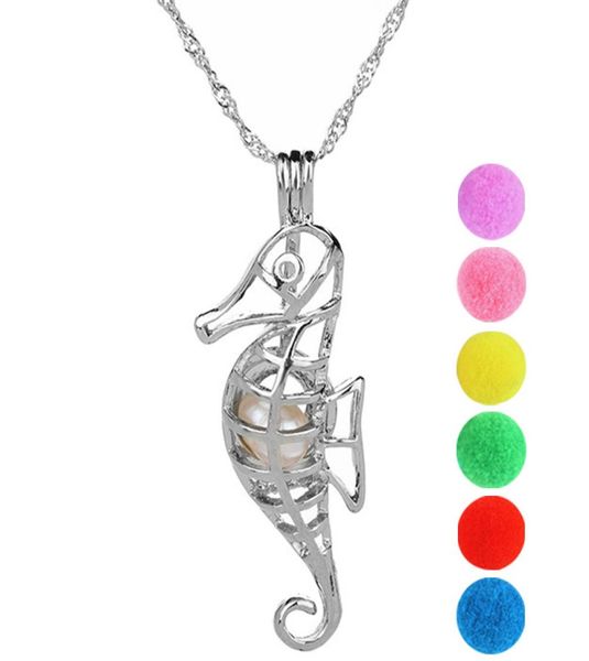 

pearl cage crocodile jewelry locket pendant findings cage essential oil diffuser locket for oyster pearl fiber ball2104481, Silver