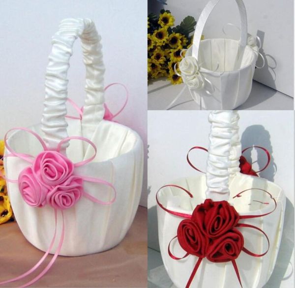 

flower girl baskets for wedding favors basket bridesmaid accessories4623687