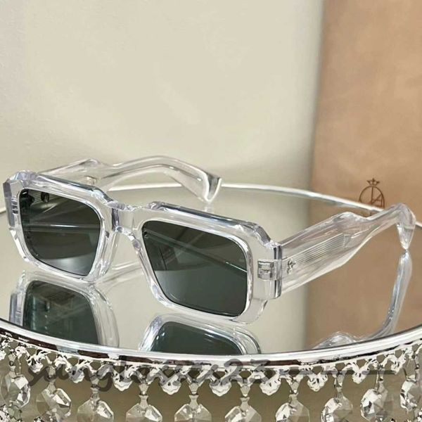 

men's glasses sunglasses women's fashion full frame rectangular coated sunglasses sunshade mirror designer high version high, White;black