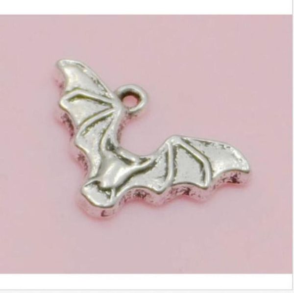 

ship 200pcs tibetan silver bat pendant charms for jewelry making bracelet 24x15mm7361796, Bronze;silver