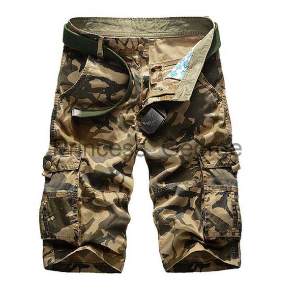 

men's shorts 2018 men's camouflage shorts men plus size millitary army mens shorts loose casual men cargo homme x0713 x0713, White;black