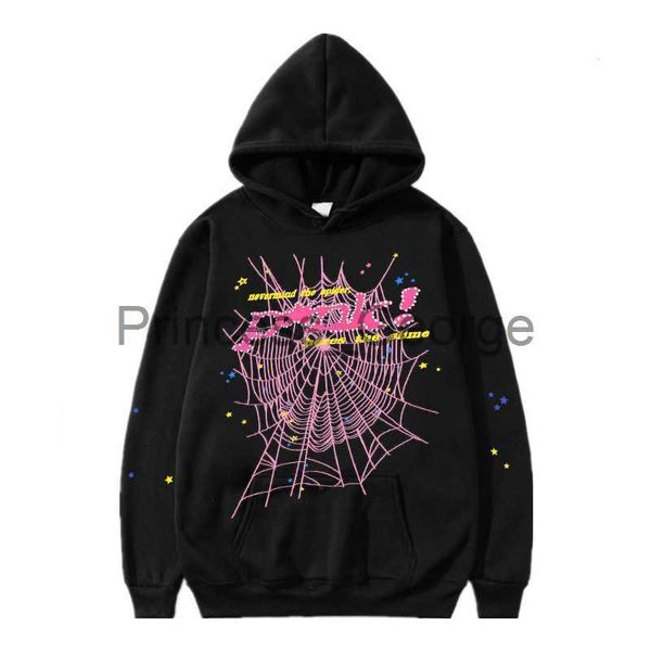 

mens hoodies sweatshirts mens hoodies sweatshirts pink mens sp5der 555 spider hoodie designer men puff print hoody young thug pullover never, Black