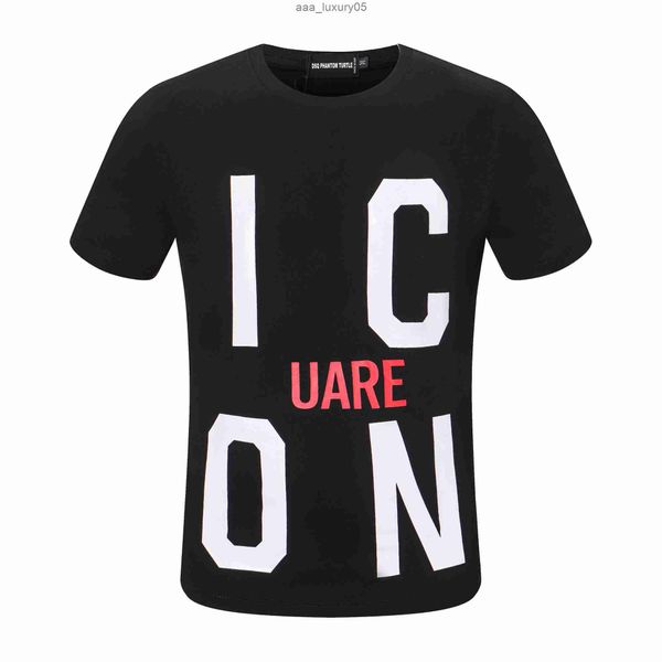

men's t-shirts 2023ss new mens designer t shirt paris fashion tshirts summer t-shirt male 100% cotton 1138 dsquare d2 dsqs dsq2s 502x, White;black