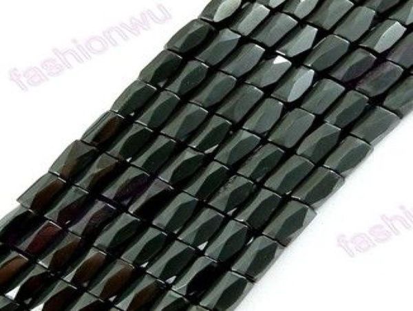 

mic new 500 pcs black magnetic hematite 18 faceted beads metals alloy loose bead jewelry diy1969992