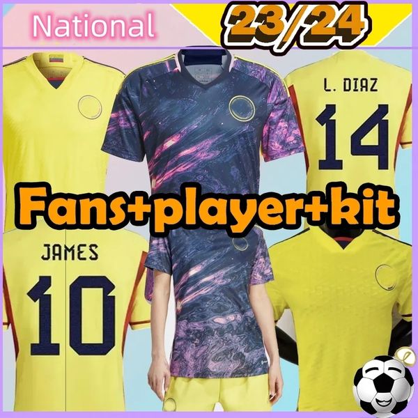 

2023 colombia women national team soccer jersey 5 lorena bedoya 20 monica ramos 21 ivonne chacon 9 mayra ramirez 17 carolina arias 8 marcela, Black;yellow