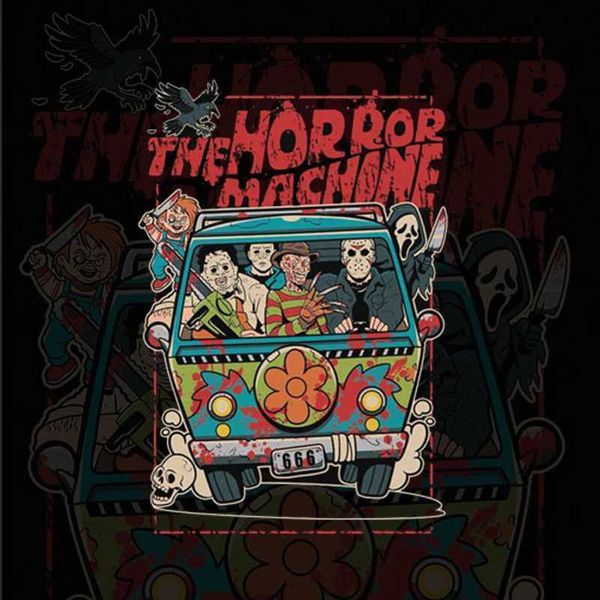 

casual shirts jiyu 2022 american retro halloween clothing new cotton short sleeve t-shirt loose men's ins fashion loose, White;black