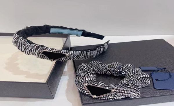 

full diamond designer headbands metal triangle headband women night club hair hoop sparkle crystal hairpin whole5362888, Silver