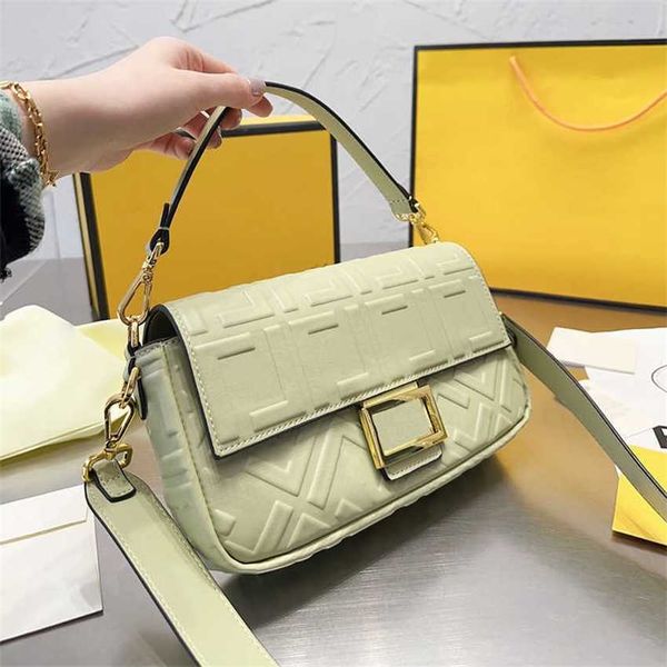 

evening bags baguette shoulder designers handbags purses embossed letter crossbody bag quality women underarm