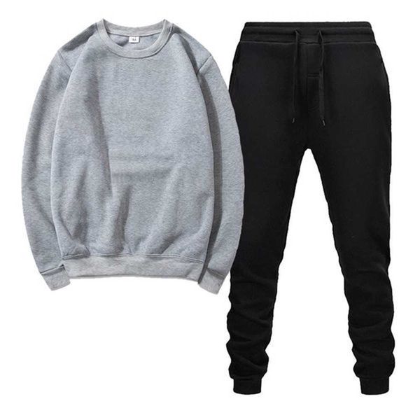 

mens designer tracksuit sports suit printing men s set rhude clothes spring autumn hoodie sweatshirt womens hoodies casual basketball sports, Gray