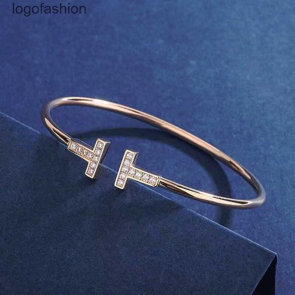 

love bracelet designer bangle stainless steel jewelry designers rose gold silver blue shell t-shaped open bangles diamond bracelet mens jewe, Black