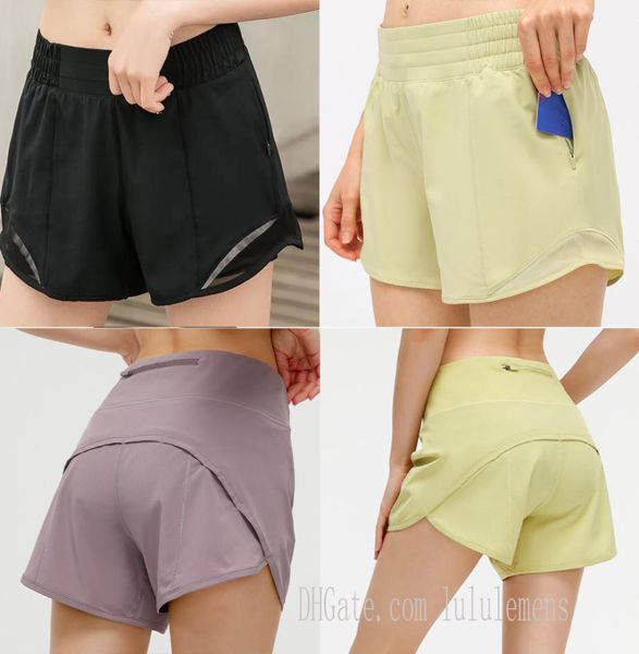 

2021 womens -33 yoga shorts pants pocket quick dry gym sport outfit high-quality style summer dresses elastic waist4978485