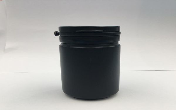 

60 80 ml black plastic empty bottles pill powder butter packaging container handle cover 50 pcs capsule jarhigh qty7787795