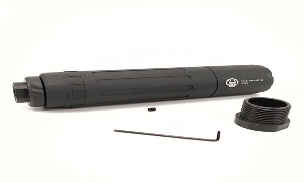 

tactical toy silenceco airsoft 14mm ccw thread metal the ghost m suppressor dummy for gel ball blaster airsoft aeg gbb decorate2799958890