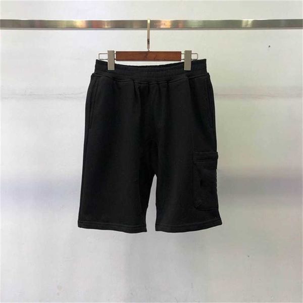

men shorts pants solid joggers black blue beach single zipper pocket short cotton casual trousers 5cgb, White;black