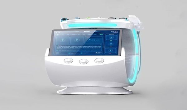 

hydro small micro bubble facial skin management beauty device 7 in 1 smart ice blue hydrogen oxygen deep cleansing machine6095132