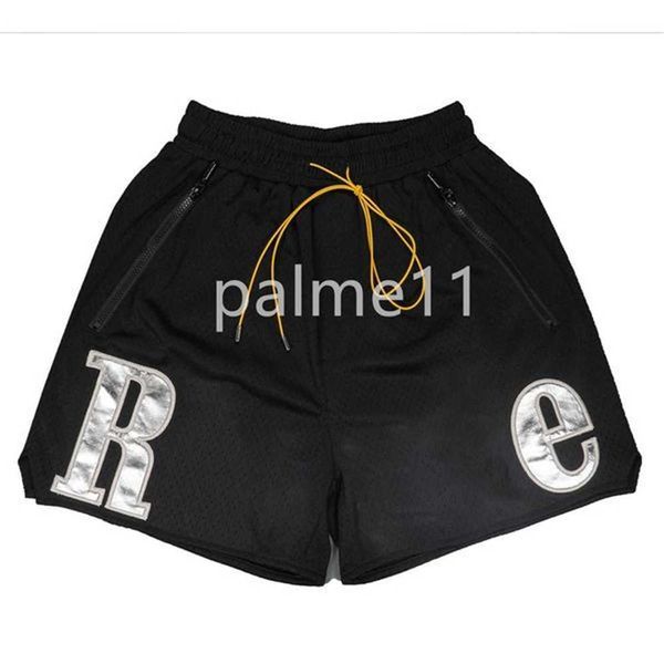 

mens shorts summer mesh breathable loose pant couples classic letter embroidery high street designer casual outdoor basketball pants sports, White;black