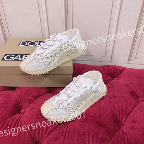 

2023 luxury womens sneakers casual technology shoes mens for designer brand fashion leather embroidery size 35-41 hc210428, Black