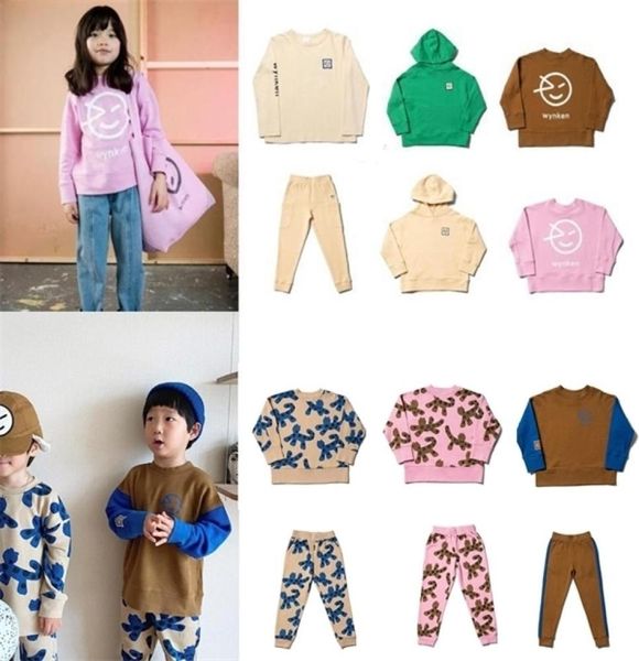 

kids sweaters 2020 wynken brand new autumn winter boys girls cartoon face print sweatshirts baby children outwear clothes x047138780, White