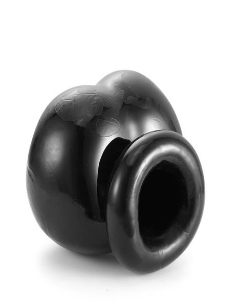 

2019 silicone testicle pouch squeezer testicle bag sack scrotum bondage gear bag erection enhancer black clear color new design se9517161, Red;black
