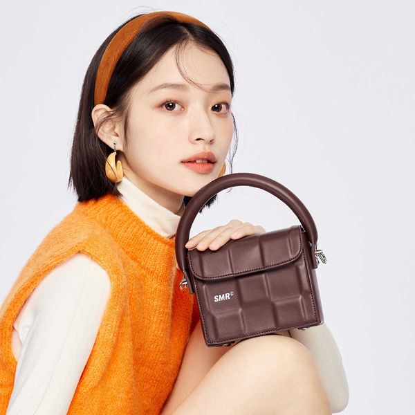 

designer creative mini chocolate bag for women 0fa1 small square tote bag chain handbag shoulder wallet luxury women's crossbody purse