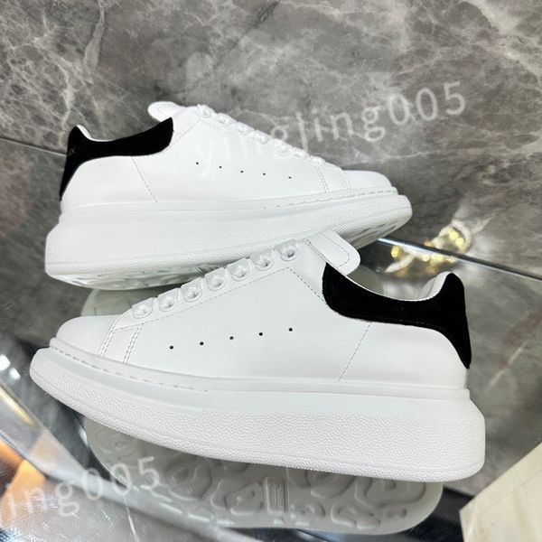 

luxury designer woman shoe leather lace up men fashion platform oversized sneakers white black mens womens alexanders xsd221101
