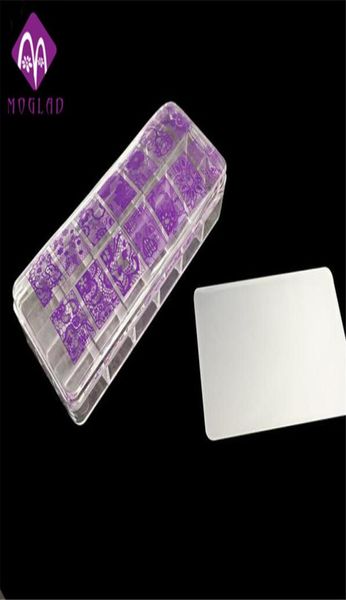 

new arrival super large clear jelly nail stamper huge eraser shape nail art stamper diy polish stamping scraper7682585, White