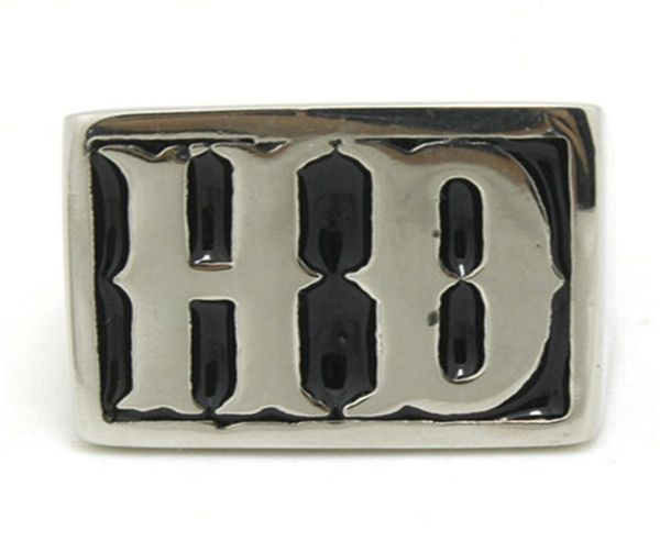 

5pcslot size 715 biker style design ring 316l stainless steel fashion jewelry men boys motorbike ring1095589, Silver