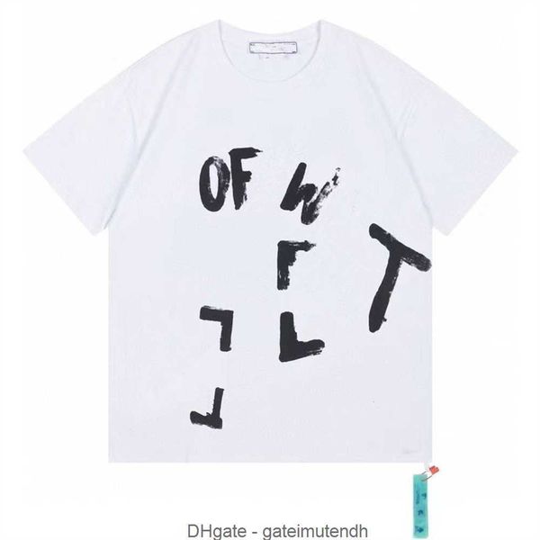 

t shirt mens designer tshirt men shirts for short sleeve breathable offs cotton white black shirt fashion letter printed tshirts t-shirt t-s