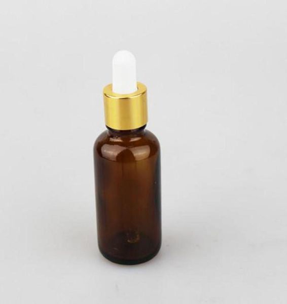 

30pcslot amber glass bottle essential oil bottles white glass eye dropper glass dropper 30 ml1289908