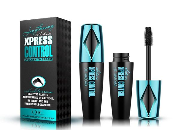 

qic 10g professional 4d silk fiber eyelash mascara waterproof curling eyelashes thick lengthening lash extension mascara7196500