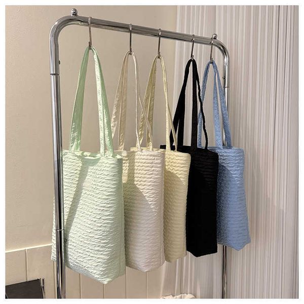 

trendy sen series high capacity bag for women spring/summer simple checker tote bag popular versatile shoulder bag