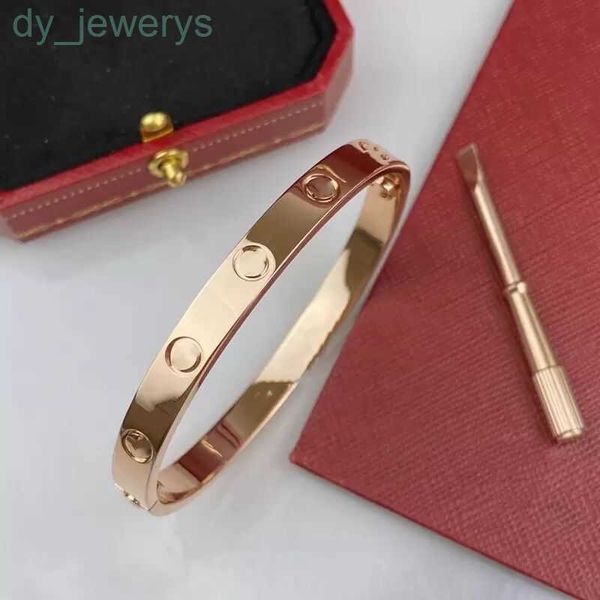 

bangle designer bracelets screw bracelet luxury jewelry for women fashion accessories titanium steel gold-plated gold/silver/rose gold never, Black