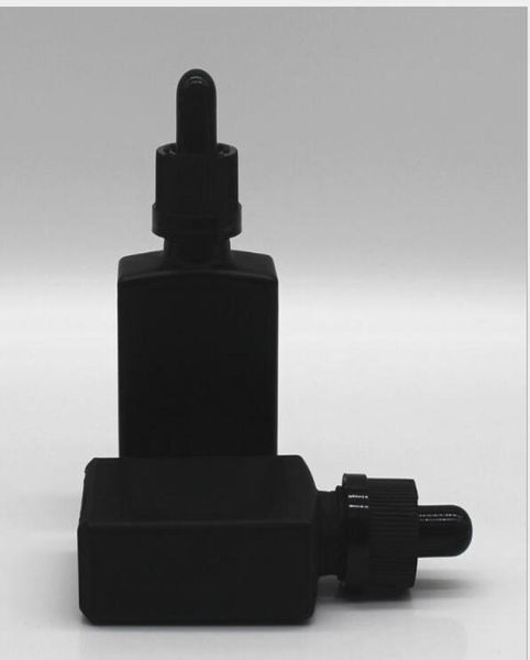 

whole 30ml eliquid flat bottle glass e liquid empty mini bottles 30ml matte black rectangular glass bottles9925961