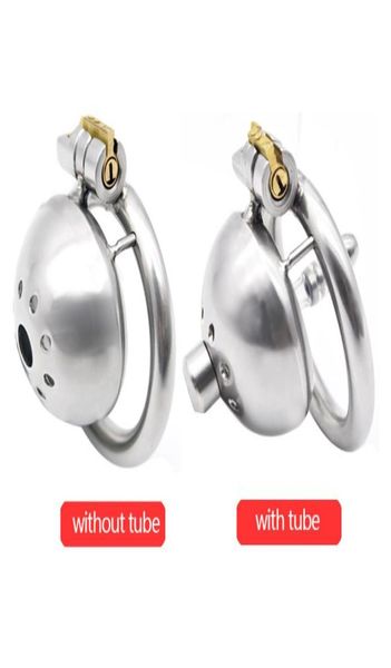 

yutong chaste bird 304 stainless steel male chastity device super small short cock cage with stealth lock ring nature toy a2694000700
