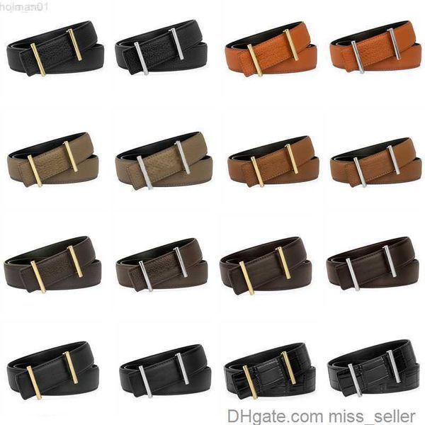 

wholesale fashion belt for men women designer belts many color optional cowhide lychee crocodile skin leather 34 mm with missseller, Black;brown