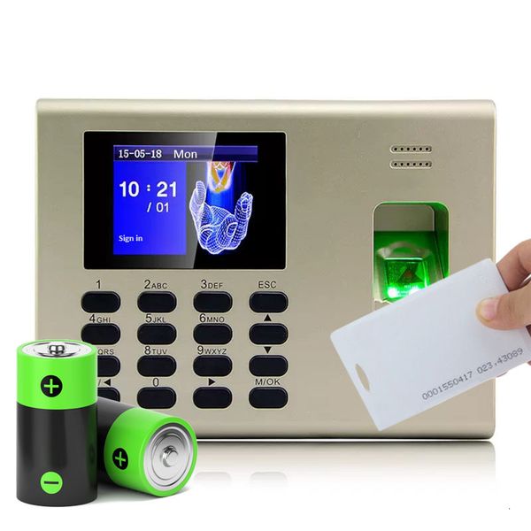 

recognition system built in battery linux k40 usb tcp ip rfid card fingerprint time attendance machine clcok recorder 230712