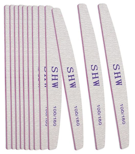 

1215 pack professional nail file set doublesided 100180 grit emery board manicure tools for nail grooming and styling1384504
