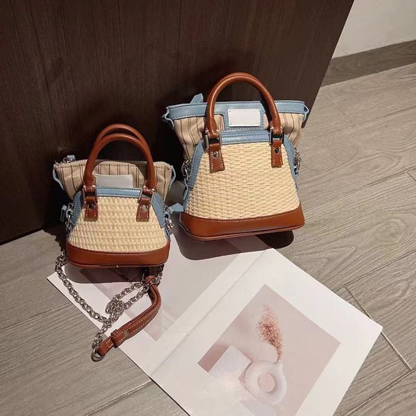 

evening bags weave handbags for women fashion brand shell bag straw digital design females shoulder ladies messenger beach casual 230713