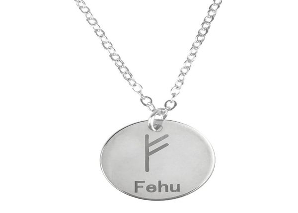 

viking norse large irish knot rune pendant necklace egyptian necklaces wiccan pagan asatru geometric statement jewelry accessories6195521, Silver