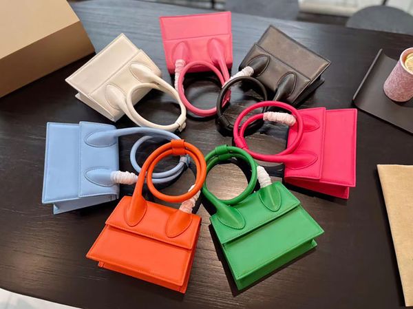 

women's handbag designer bag round ring design premium leather shoulder bag crossbody cowhide thin strap mini bag with box